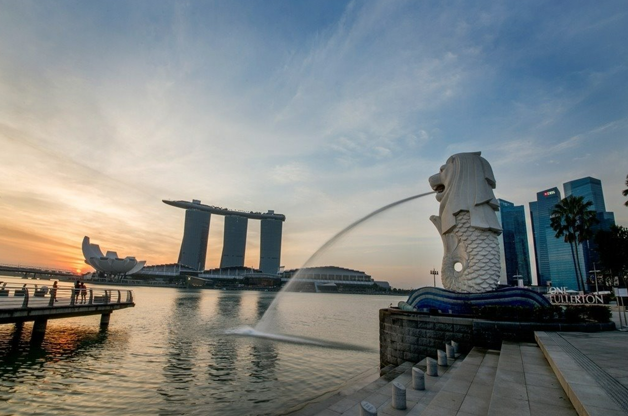 The main Merlion statue at Merlion Park will be undergoing cleaning and maintenance works